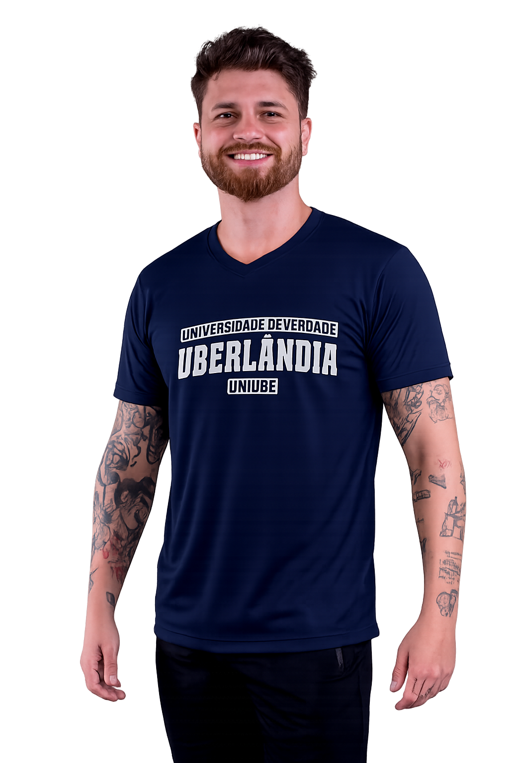 Embaixador Uniube no hero da landing page